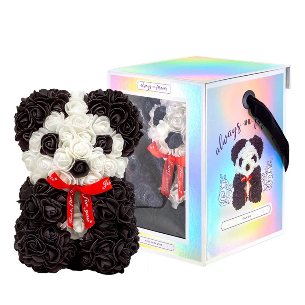 Always and forever flower panda